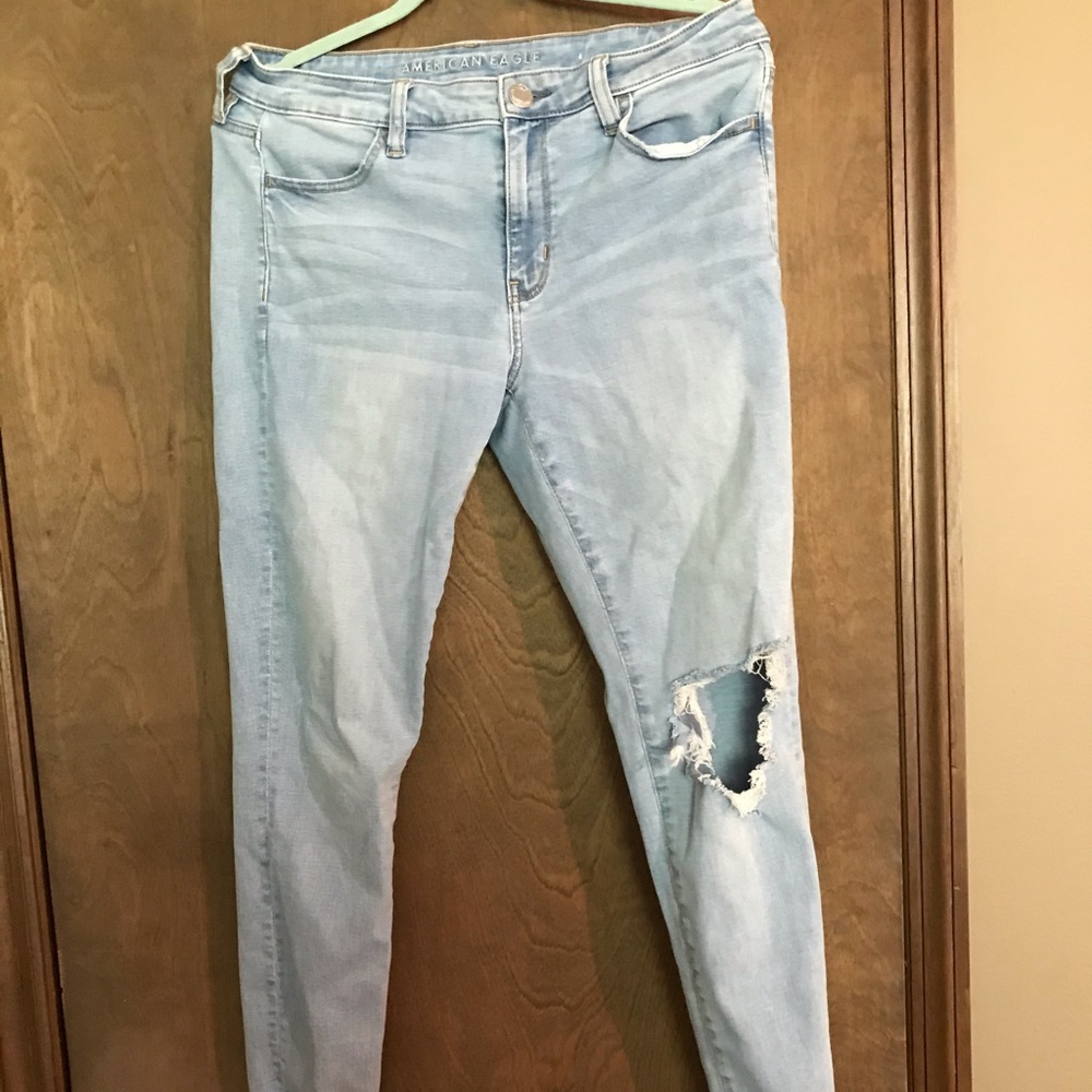Ripped American Eagle Jeans size 12